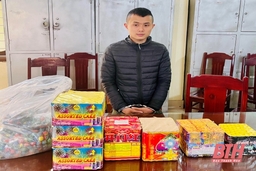 Công an TP Thanh Hoá bắt đối tượng buôn bán 20 kg pháo nổ
