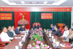 Hội nghị trực tuyến toàn quốc công tác tổ chức xây dựng Đảng