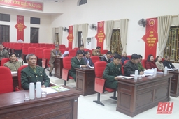 Hội Cựu chiến binh huyện Đông Sơn phấn đấu có 98% hội viên trở lên đạt cựu chiến binh gương mẫu