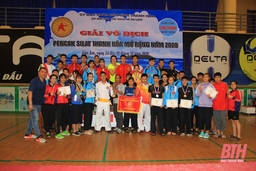 Chủ nhà nhất toàn đoàn tại  Giải vô địch Pencak Silat Thanh Hóa mở rộng năm 2020