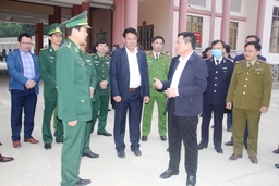 Kiên quyết chống hàng lậu, hàng giả, gian lận thương mại và nhập cảnh trái phép qua khu vực Cửa khẩu Quốc tế Na Mèo