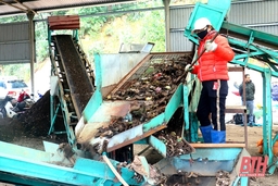 “Mục sở thị” hệ thống xử lý rác thải sinh hoạt bằng chế phẩm sinh học tại Thanh Hóa