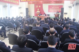 Phó Chủ tịch UBND tỉnh Nguyễn Văn Thi dự và chỉ đạo Hội nghị triển khai nhiệm vụ năm 2021 tại BQL KKTNS&CKCN