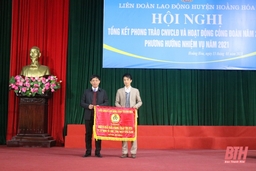 Nhiều hoạt động thiết thực hỗ trợ đoàn viên, người lao động trên địa bàn huyện Hoằng Hóa