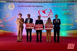 “Tết sum vầy - Kết nối yêu thương” cho đoàn viên, người lao động huyện Hoằng Hóa