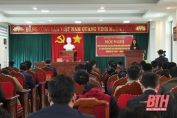 Huyện Vĩnh Lộc triển khai công tác bầu cử đại biểu Quốc hội khoá XV và HĐND các cấp nhiệm kỳ 2021-2026