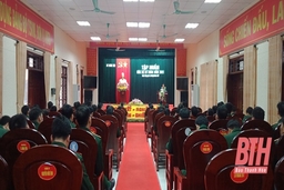 Sư đoàn 390, Quân đoàn 1 tổ chức tập huấn cán bộ năm 2021