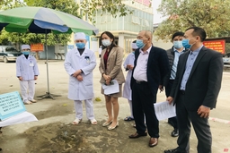 Kiểm tra công tác phòng chống dịch COVID-19 tại các cơ sở y tế