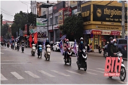 Huyện Hoằng Hóa ra quân tuyên truyền phòng, chống dịch bệnh COVID-19