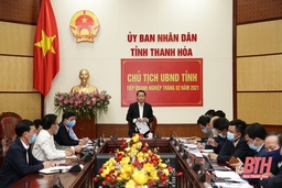 Chủ tịch UBND tỉnh Thanh Hóa tiếp doanh nghiệp định kỳ tháng 2-2021