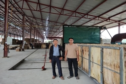 Kỹ sư Thanh Hoá sáng chế thành công lò sấy ván trên không hiệu suất lớn nhất Việt Nam