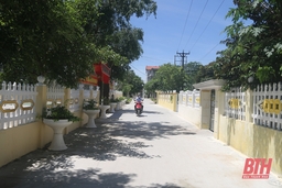 Huyện Đông Sơn:  21 thôn được công nhận thôn đạt chuẩn nông thôn mới kiểu mẫu