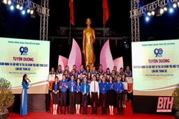 Thanh Hoá có 2 chi đoàn, 2 bí thư chi đoàn được tuyên dương