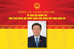 [Infographics] - Chân dung Chủ tịch Quốc hội Vương Đình Huệ