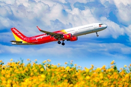 Vietjet khai thác một số đường bay quốc tế từ tháng 4