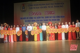Hội thi “Tìm hiểu về công tác kiểm tra, giám sát Công đoàn và hoạt động của của ban thanh tra Nhân dân”