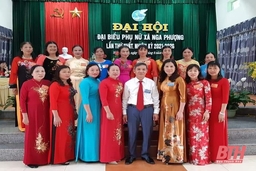 Hội LHPN huyện Nga Sơn hoàn thành đại hội đại biểu phụ nữ cấp cơ sở, nhiệm kỳ 2021-2026