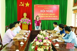 Huyện Quảng Xương chú trọng công tác đào tạo, bồi dưỡng cán bộ cấp cơ sở