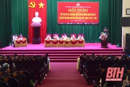 Ứng cử viên đại biểu HĐND tỉnh tiếp xúc cử tri huyện Đông Sơn