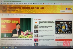 Tăng cường ứng dụng công nghệ thông tin trong phổ biến pháp luật