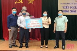 Công ty Xi măng Long Sơn ủng hộ 5 tỷ đồng phòng, chống dịch COVID-19 và Quỹ cứu trợ tỉnh Thanh Hóa