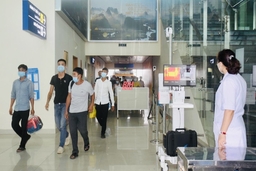 Cảng Hàng không Thọ Xuân tăng cường kiểm soát hành khách trở về từ thành phố Hồ Chí Minh