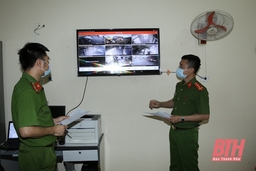 Thị xã Nghi Sơn: Camera giám sát an ninh góp phần cho khu phố bình yên