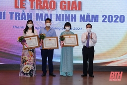 Lễ trao giải báo chí Trần Mai Ninh năm 2020 