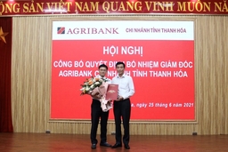 Agribank Chi nhánh tỉnh Thanh Hoá có tân Giám đốc