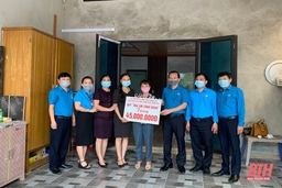 79 gia đình CNVCLĐ nghèo ở Thanh Hoá được hỗ trợ sửa chữa, xây mới nhà ở