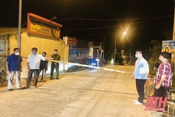 Tạm thời phong toả toàn xã Nghi Sơn do có ca dương tính với SARS-CoV-2
