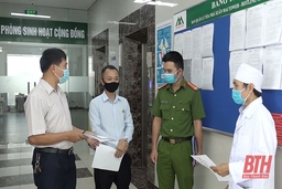 Các khu chung cư ở TP Thanh Hóa tăng cường chống dịch COVID-19