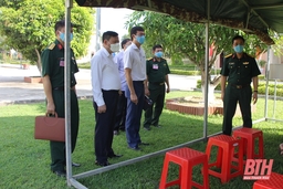 Khai mạc Hội thi Pháp luật về dân quân tự vệ tỉnh Thanh Hoá