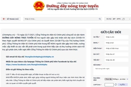 Đường dây nóng trực tuyến hỗ trợ người dân theo Nghị quyết 68 của Chính phủ