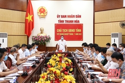 Chủ tịch UBND tỉnh Thanh Hoá tiếp doanh nghiệp định kỳ tháng 7-2021