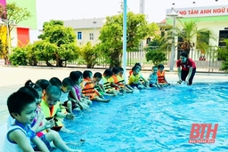 Huyện Hoằng Hóa quan tâm triển khai các hoạt động dành cho trẻ em