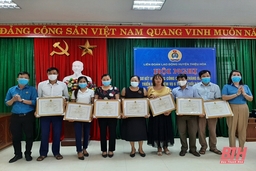 Liên đoàn Lao động huyện Thiệu Hóa: Chỗ dựa tin cậy của người lao động