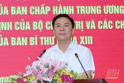 Triển khai thực hiện hiệu quả các quy định của Ban Chấp hành Trung ương Đảng; các nghị quyết, quy định của Bộ Chính trị và các chỉ thị, kết luận của Ban Bí thư (khóa XIII)