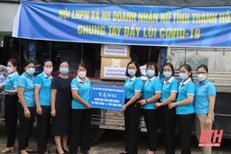 Các cấp hội phụ nữ tham gia và vận động hỗ trợ phòng, chống dịch COVID-19 tổng trị giá hơn 17 tỷ đồng
