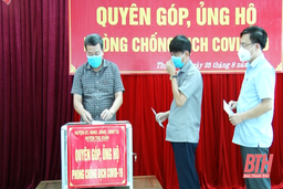 Huyện Thọ Xuân: Quyên góp, ủng hộ hơn 558 triệu đồng phòng, chống dịch COVID-19