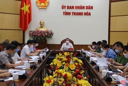 Công điện của Chủ tịch UBND tỉnh: Thực hiện các biện pháp cấp bách, quyết liệt phòng chống dịch COVID-19 trên địa bàn tỉnh Thanh Hóa