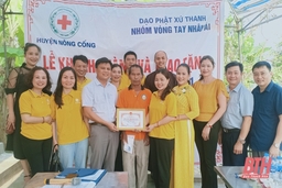 Hội Chữ thập đỏ Nông Cống phát huy vai trò nòng cốt trong hoạt động nhân đạo