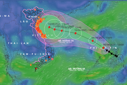Bão Conson chuẩn bị vào biển Đông, cảnh báo lũ quét, sạt lở đất và ngập úng cục bộ tại Thanh Hóa