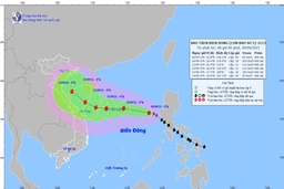 Tin bão trên Biển Đông (Cơn bão số 5)