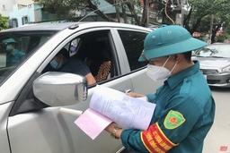 Duy trì các chốt kiểm soát trên địa bàn TP Thanh Hoá đến 0h ngày 15-9