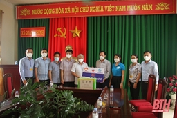 TYM Chi nhánh Thanh Hóa hỗ trợ các chốt phòng chống dịch COVID-19 trên địa bàn Quảng Xương