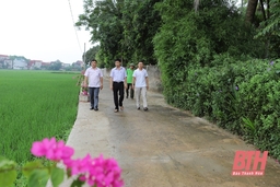 Phát huy vai trò cấp ủy, chính quyền trong xây dựng nông thôn mới nâng cao ở huyện Thọ Xuân