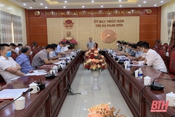 Giám sát việc thực hiện quản lý cấp phép, thăm dò, khai thác và sử dụng khoáng sản làm vật liệu xây dựng tại  huyện Nông Cống và thị xã Nghi Sơn