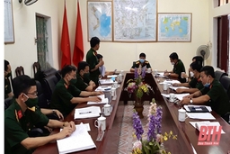 Kiểm tra  kết quả  thực hiện nhiệm vụ quân sự, quốc phòng năm 2021