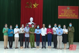 Ra mắt “Câu lạc bộ nông dân với pháp luật” xã Đông Thịnh